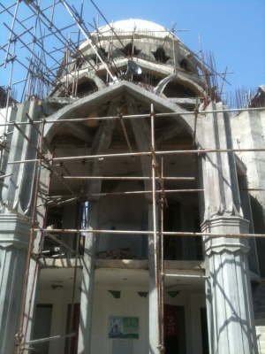 Construction of Riaz-ul-Jannah