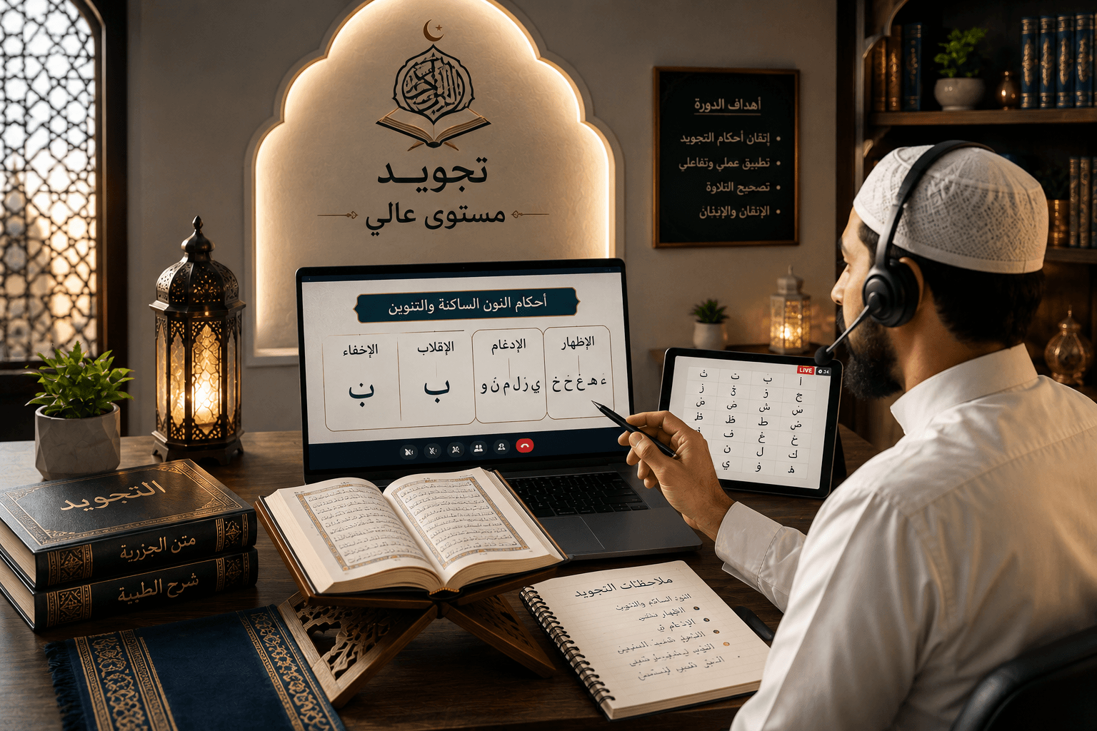 Advanced Tajweed & Quran Recitation