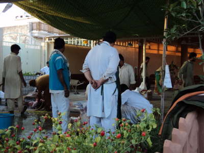 Ijtamai Qurbani at Riaz-ul-Jannah (1)